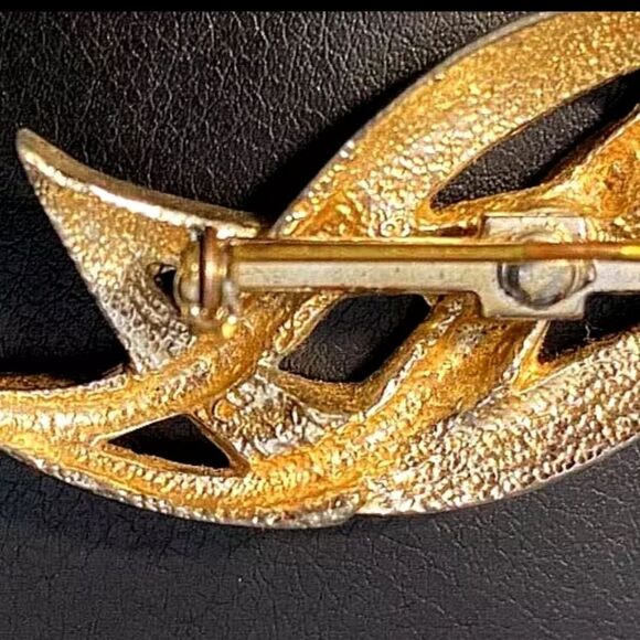 LOT VINTAGE TRIFARI NECKLACE KRAMER EARRINGS PIN BROOCH JEWELRY SET - Picture 2 of 7